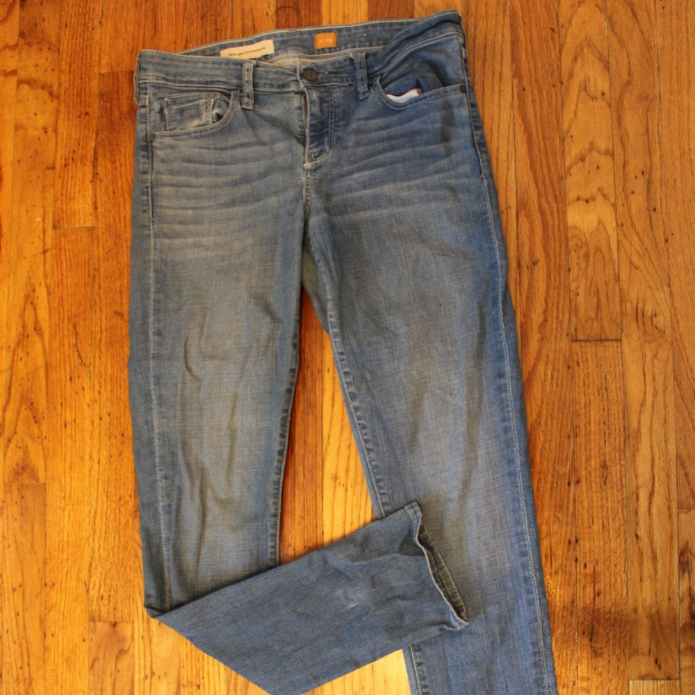 Anthropologie Pilcro Straight leg denim jeans